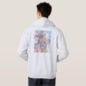 Brisbane Australia City Map Hoodie (Schwarz voll)