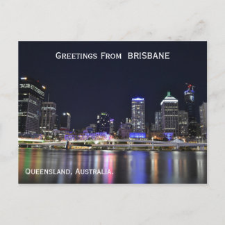 Brisbane Australia Postcard Postkarte