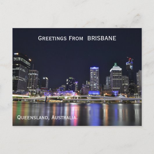 Brisbane Australia Postcard Postkarte (Vorderseite)