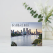 Brisbane Australia Postkarte (Stehend Vorderseite)