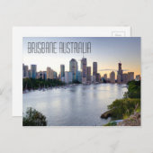 Brisbane Australia Postkarte (Vorne/Hinten)