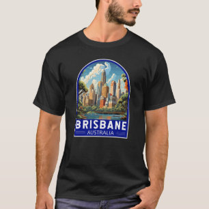 Brisbane Australia Reisen Vintag T-Shirt
