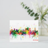 Brisbane Australia Skyline Postkarte (Stehend Vorderseite)