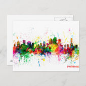 Brisbane Australia Skyline Postkarte (Vorne/Hinten)