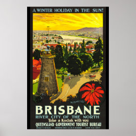 Brisbane Australia Tourismus Poster