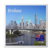 BRISBANE, Australien, Ozeanien, Fliese (Vorderseite)