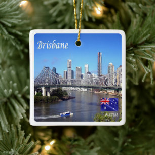 BRISBANE, Australien, Ozeanien, Keramikornament