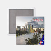 BRISBANE, Australien, Ozeanien, Kühlschrank Magnet (Vorderseite/Rückseite)