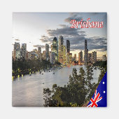 BRISBANE, Australien, Ozeanien, Kühlschrank Magnet (Vorne)