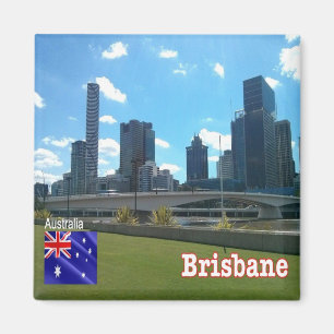 BRISBANE, Australien, Ozeanien, Kühlschrank Magnet