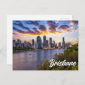 Brisbane, Australien Postkarte (Vorne/Hinten)
