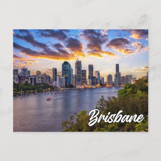 Brisbane, Australien Postkarte (Vorderseite)