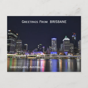 Brisbane Australien Postkarte