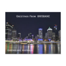 Brisbane Australien Postkarte