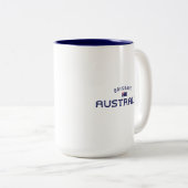Brisbane Australien Zweifarbige Tasse (VorderseiteRechts)