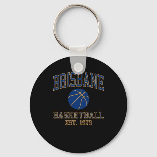 Brisbane Basketball Schlüsselanhänger (Vorderseite)