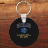 Brisbane Basketball Schlüsselanhänger (Vorderseite)