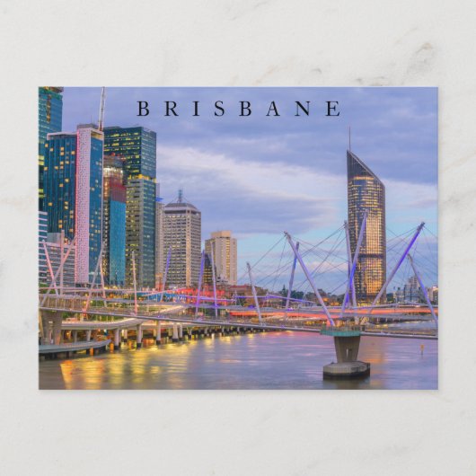 Brisbane City | Australien Postkarte (Vorderseite)