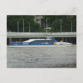 Brisbane City Cat Postkarte