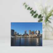 Brisbane City Skyline Postkarte (Stehend Vorderseite)