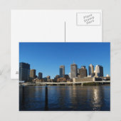 Brisbane City Skyline Postkarte (Vorne/Hinten)