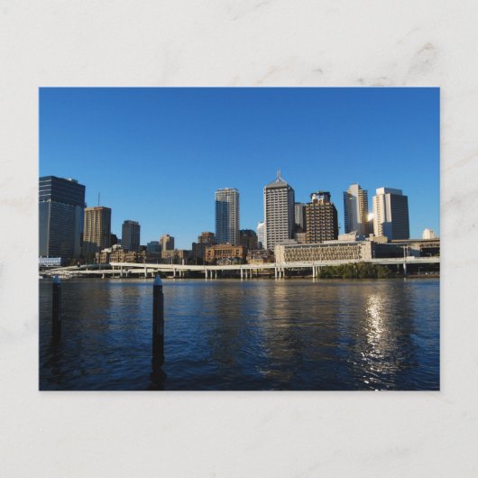 Brisbane City Skyline Postkarte (Vorderseite)