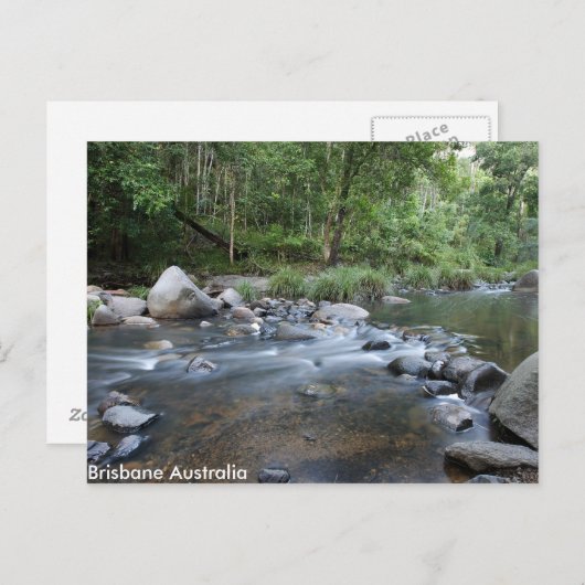 Brisbane Creek Australia Postcard Postkarte (Vorne/Hinten)