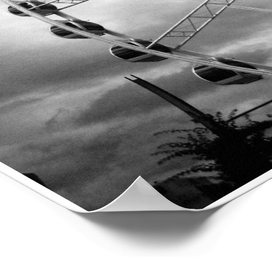 Brisbane Eye Poster (Ecke)