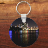 Brisbane in der Nacht Schlüsselanhänger (Vorderseite)