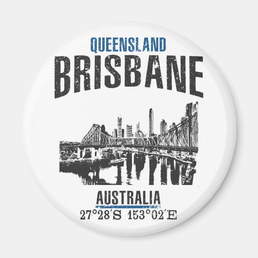 Brisbane Magnet (Vorne)
