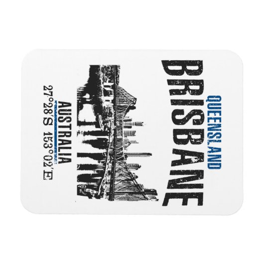 Brisbane Magnet (Horizontal)