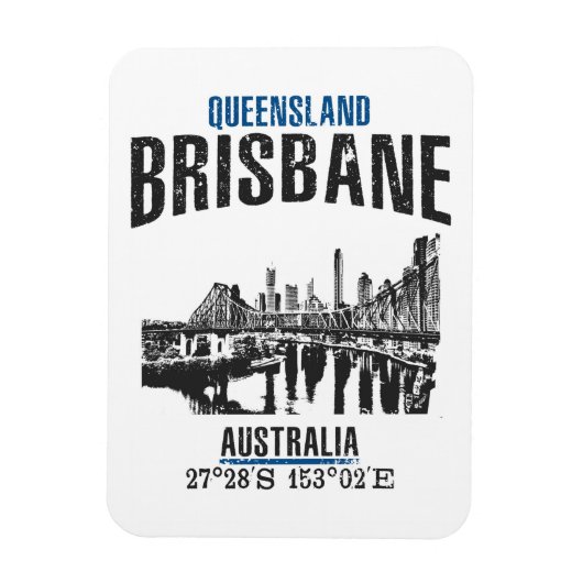 Brisbane Magnet (Vertikal)