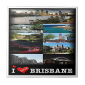 BRISBANE, Mosaik, Australien, Fliese (Vorderseite)