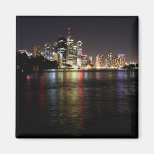 Brisbane nachts magnet