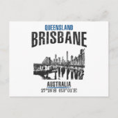 Brisbane Postkarte (Vorderseite)