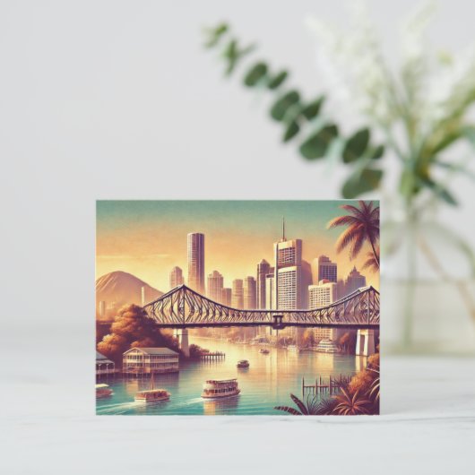 Brisbane, Postkarten aus Australien (Stehend Vorderseite)