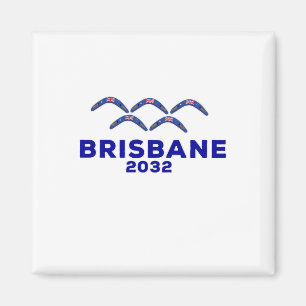 Brisbane Queensland Australien Magnet