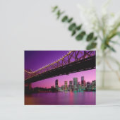 Brisbane, Queensland, Australien Postkarte (Stehend Vorderseite)