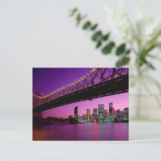 Brisbane, Queensland, Australien Postkarte (Stehend Vorderseite)