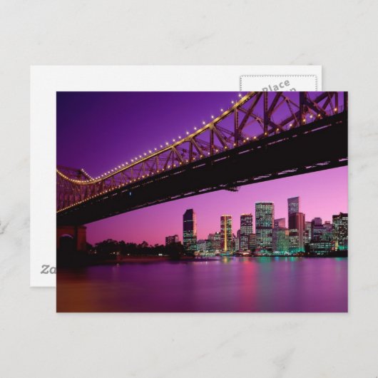 Brisbane, Queensland, Australien Postkarte (Vorne/Hinten)