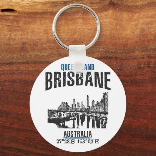 Brisbane Schlüsselanhänger (Vorderseite)