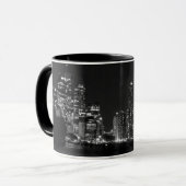 Brisbane Skyline Australien Classic Black and Whit Tasse (Vorderseite Links)