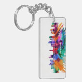 Brisbane Skyline Schlüsselanhänger (Vorderseite links)