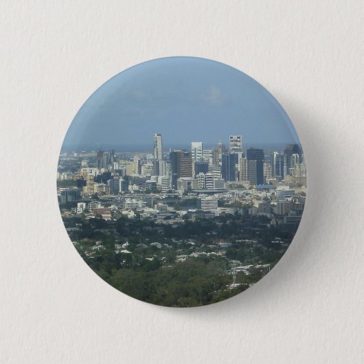 Brisbane-Stadt Button (Vorderseite)