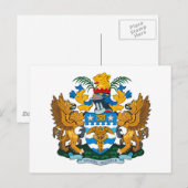 Brisbane Wappen Postkarte (Vorne/Hinten)