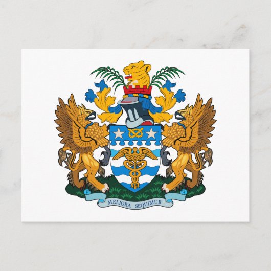Brisbane Wappen Postkarte (Vorderseite)
