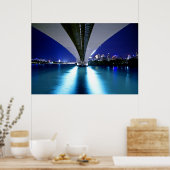 Brisbanes Captain Cook Bridge Poster (Küche)