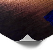 Brisbane's Story Bridge in der Nacht Poster (Ecke)