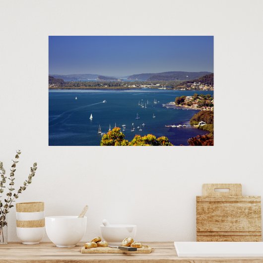 Brisbanwasser Poster (Küche)