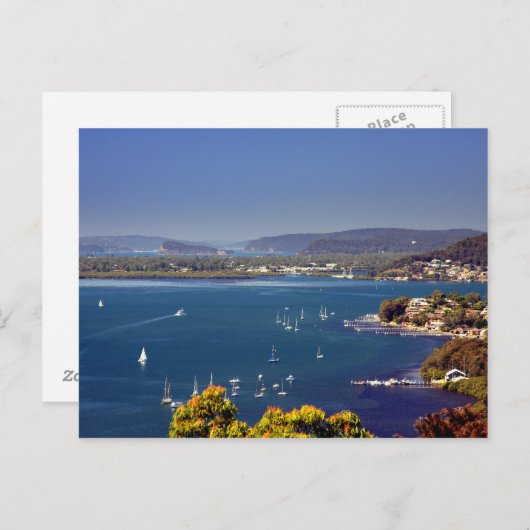 Brisbanwasser Postkarte (Vorne/Hinten)